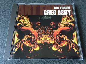 ★☆【CD】ART FORUM / グレッグ・オズビー GREG OSBY☆★