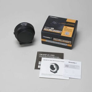 CM-ENF-E1 PRO commlite V07 ニコンFマウントレンズ → ソニーEマウント変換 電子接点付き　AF