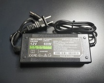 ☆ノイズフィルター付きACアダプター 12V5A プラグ5.5×2.5/2.1mm （12V 1A 2A 3A 4A) AC/DCアダプター スイッチング電源(1)_画像2