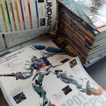 週刊ガンダム ファクトファイル 67冊セット GUNDAM MS・キャラクターヒストリー 全ガンダムシリーズの完全記録 DeAGOSTINI 【b133】_画像7