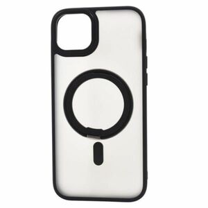 iphone15 ケース リング クリア クリアケース マグセーフ ソフトケース リング付きケース スマホカバー 透明 ブラック