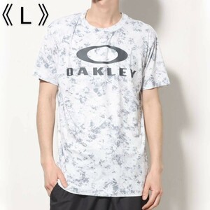[新品] OAKLEY オークリー Tシャツ グラフィックTシャツ OAKLEYロゴ UPF50+ 吸汗速乾 Lサイズ