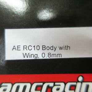 新品未使用 個人輸入品 teamＣ 1/10汎用バギーボディ 1/10 RC10 Body With Wing, 0.8mmの画像3