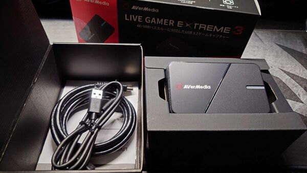 AVerMedia LIVE GAMER EXTREME 3 4K録画対応キャプチャーユニット