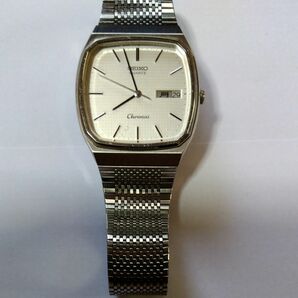 1985年製造 SEIKO セイコー　chronos クロノス メンズ腕時計 クォーツ 稼働品 