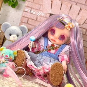 カスタムセリアドール ミニサイズ 洋服等&小物付き NO.4