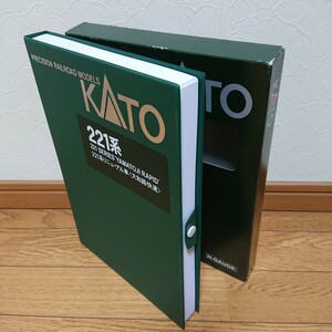 KATO Nゲージ 空ブックケース 221系リニューアル車 大和路快速 のもの シール余りあり【まとめて大量出品中】
