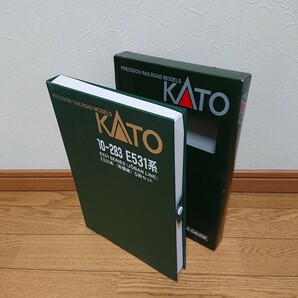 KATO Nゲージ 空ブックケース 10-283 E531系常磐線5両セット のもの 7両ウレタン 【まとめて大量出品中】の画像1
