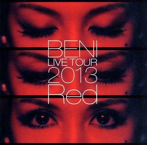 [521] ※ DVDなし！ CD BENI Red LIVE TOUR 2013~TOUR FINAL 2013.10.6 at ZEPP DIVER CITY~ UPCH-20336