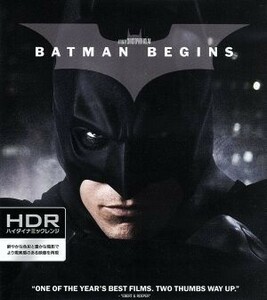 バットマン　ビギンズ（４Ｋ　ＵＬＴＲＡ　ＨＤ＋Ｂｌｕ－ｒａｙ　Ｄｉｓｃ）／（関連）バットマン,クリスチャン・ベール,マイケル・ケイン