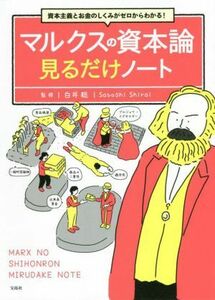 マルクスの資本論見るだけノート 資本主義とお金のしくみがゼロからわかる！／白井聡(監修)