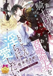 美しき騎士団長はワケあり召喚聖女をとことん淫らに愛したい ティアラ文庫／佐木ささめ(著者),倖月さちの(イラスト)