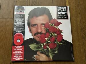 リンゴ・スター『Stop & Smell The Roses＜Colored Vinyl＞』美品