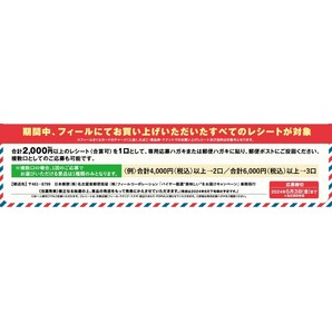 フィール バイヤー厳選 美味しい！をお届けキャンペーン 1口分＋専用ハガキ 懸賞 抽選 応募 送料0円可 大量当選の画像2