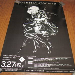 NieR:Automata/ニーア オートマタ  Ver1.1a Ｂlu-ray&DVD 店頭告知ポスターの画像1