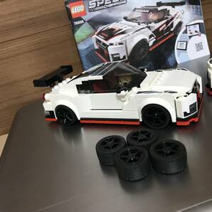 中古 レゴ LEGO スピードチャンピオン 日産 R35 GT-R ニスモ NISMO 76896 2台セット オマケ付の画像2