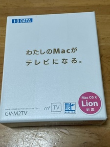 I-O DATA TVキャプチャー USBタイプ Mac専用 地上デジタル対応 GV-M2TV