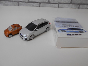 * Subaru not for sale Novelty minicar 3 kind Impreza XV minicar full back car LED light key holder SUBARU
