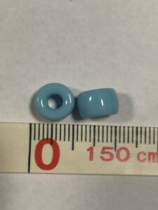  genuine article Goro's color beads large light blue new goods amount 9