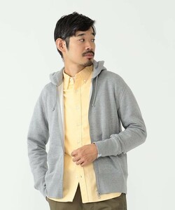 【BEAMS百名品】ほぼ未使用 ループウィラー LOOPWHEELER ビームスプラス BEAMS PLUS パーカー XL ジップアップ Slim Zip Sweat Hoody