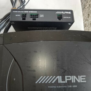 アルパイン ALPINE サブウーファー SWE-1200 コントローラー無し 動作品の画像7