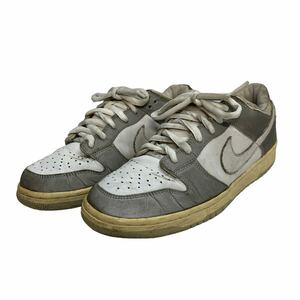 C269 NIKE ナイキ 2000年製 ビンテージ DANK ダンク 011202 HJ メンズ スニーカー US9 27cm グレー ホワイト