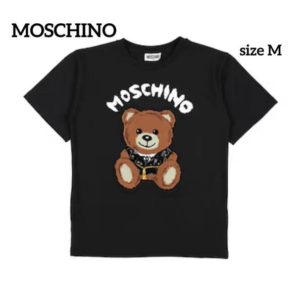 MOSCHINO TEEN ベアTシャツ　立体ベア　レディースMサイズ相当