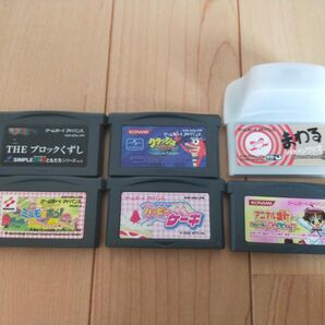 ゲームボーイアドバンス　ソフト　6本セット