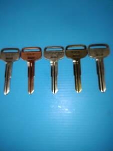 [M383] blank key.5ps.@(1. bronze color ). security key. shipping is Yamato Transport cash on delivery.