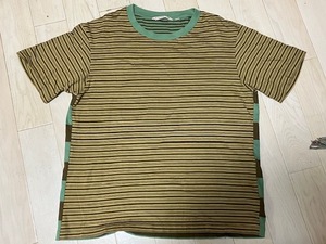 UNIQLO MARNI ボーダークルーネックTシャツ L　ユニクロ　マル二