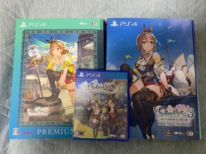 中古PS4ソフト ライザのアトリエ 1 2 3 セット 限定版 プレミアムボックス　ガスト アトリエシリーズ 秘密シリーズ 3本