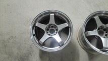 URAS NS-01 メッキ 17インチ 9.5J +15 2本 DT-05R M2販売 ? 17x9.5+15 NISMO LM-GT4 LM GT4 ニスモ GT-R GTR skyline jdm NS01 chrome_画像2