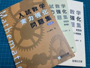 入試数学「実力強化」問題集/解答・ポイント解説集 第2版 杉山義明 駿台文庫