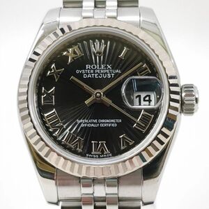 ロレックス ROLEX デイトジャスト サンビーム 179174 オートマチック SS/WG レディース 腕時計 G番 動作確認済み ◆3104/磐田店