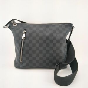 ルイヴィトン ミックPM ダミエ グラフィット N41211 レザー ショルダーバッグ LOUIS VUITTON ◆3107/SBS通り店