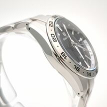 グランドセイコー　SBGN027 9F86-0AK0　ステンレススチール　黒文字盤　GMT　アナログ　クォーツ　腕時計　GRAND SEIKO ◆3109/宮竹店_画像4