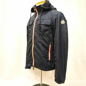 モンクレール　ナイロンマウンテンパーカー　メンズ　サイズ1　ネイビー　GIUBBOTTO 　MONCLER　中古　◆3111/藤枝インター店