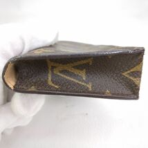 美品 LOUIS VUITTON ルイヴィトン モノグラム エテュイ リュネット・サーンプル M62962 メガネケース SN0051 ◆3102/掛川店_画像7