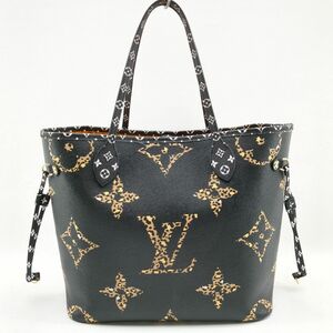 ルイヴィトン　M44676　トートバッグ　ネヴァーフルMM　モノグラム　ジャングル　ポーチ付き　LOUIS VUITTON ◆3109/宮竹店