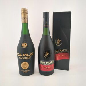 未開栓】レミーマルタン カミュ REMY MARTIN VSOP CAMUS NAPOLEON VIEILLE RESERVE 700ml 40% コニャック2本まとめ売り ◆3107/SBS通り店