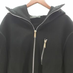 ディースクエアード レーヨンパーカー 74HG004622744 メンズ ブラック サイズ XL DSQUARED2 ◆3105/高林店 STの画像2