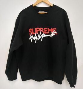 Supreme × youji yamamoto　メンズ スウェット SIZE L　ブラック　 シュプリーム × ヨウジヤマモト) ◆3115/登呂店