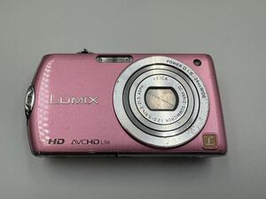 10878 【動作品】 Panasonic パナソニック LUMIX DMC-FX70 コンパクトデジタルカメラ バッテリー付属
