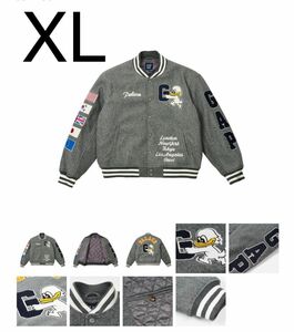 PALACE x Gap Varsity Jacket "Grey