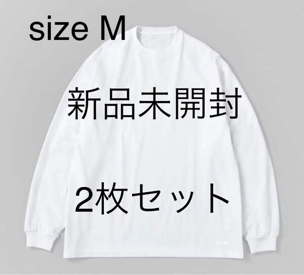 Ennoy 長袖 Tシャツ ロンT 2Pack L/S T-Shirts (WHITE) 