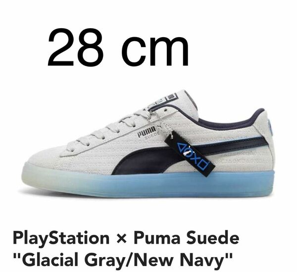 PUMA SUEDE PlayStation GLACIAL GRAY 28 