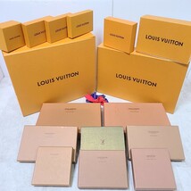 ルイヴィトン LOUIS VUITTON 空箱 空き箱 BOX ブランド オレンジ 16個 ラッピング リボン付き_画像1