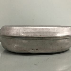 H■ U.S 米軍 アメリカ軍 メスキットパン REGAL 1996年製 アルミクッカー 食器 器 アウトドア 野外 調理器具 ミリタリー サバゲー 当時物 の画像3