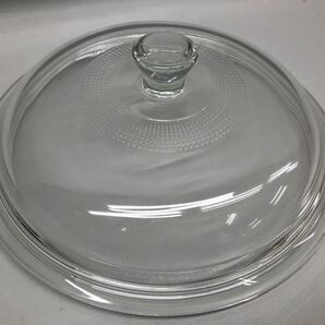 H■ 久松窯？ 漬物容器 ガラス蓋付き 保存容器 甕 かめ 直径21cm 陶器製 焼物 蓋付 壺 梅干し 糠漬け 漬物 味噌 飲食物 保存 保管 の画像6