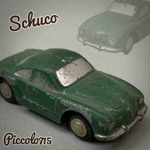 Y■当時物■⑯ Schuco シュコー Piccolo ピッコロ 715 ミニカー KARMANN-GHIA-VW カルマンギア 西ドイツ製 1/90 グリーン 緑 ビンテージの画像1